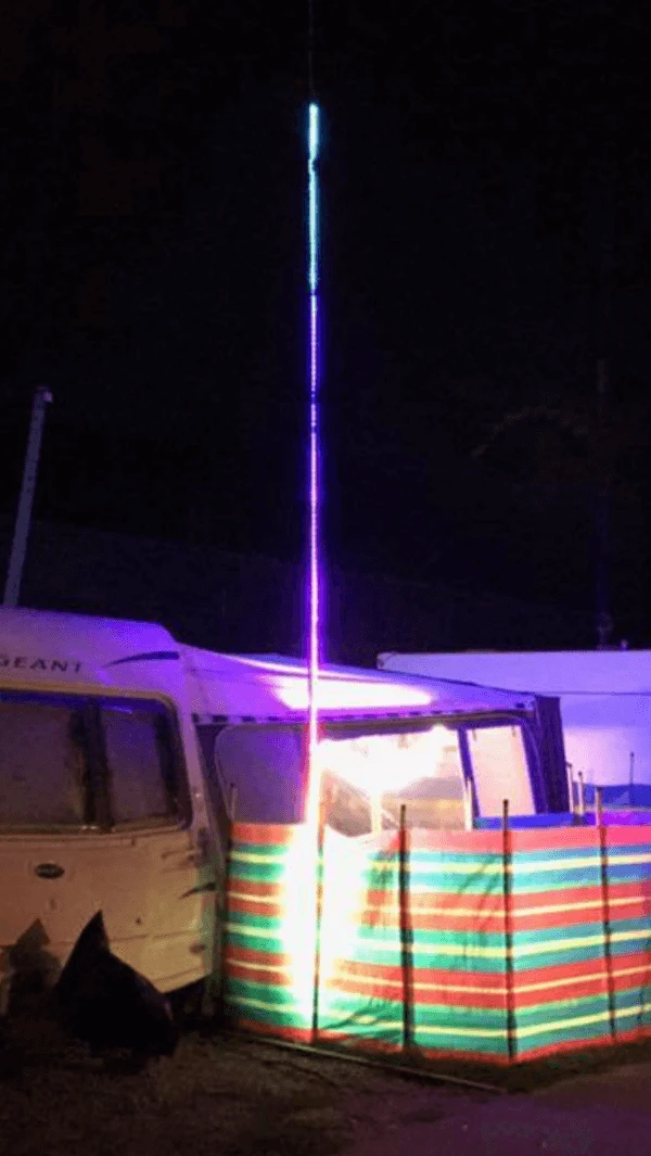 5M Flag Pole Pre-Set Digital Led Dream Lights Strip 4 5M Flag Pole Pre-Set Digital Led Dream Lights Strip - Image 2