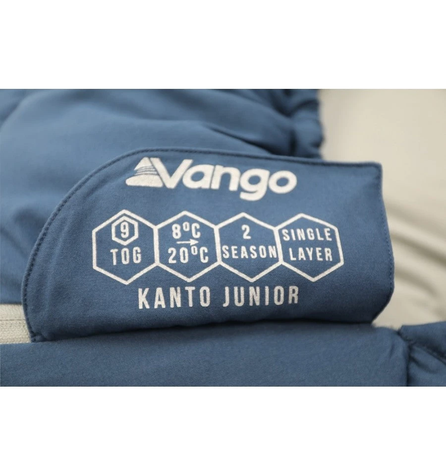 Vango Kanto Junior Sleeping Bag 4 Vango Kanto Junior Sleeping Bag - Image 2