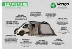 Vango Kela Pro Air Mid Drive Away Awning -Camping Sale Shop kela pro air mid 9