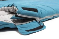 Outdoor Revolution Sun Star Double 400 Sleeping Bag - Blue Coral -Camping Sale Shop orsb2031 sunstardouble400bc l3