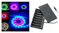 5M Flag Pole Pre-Set Digital Led Dream Lights Strip 25 5M Flag Pole Pre-Set Digital Led Dream Lights Strip -Camping Sale Shop pole light battery