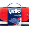 Yello Stripped Fleece Picnic Blanket -Camping Sale Shop qqwwwefs