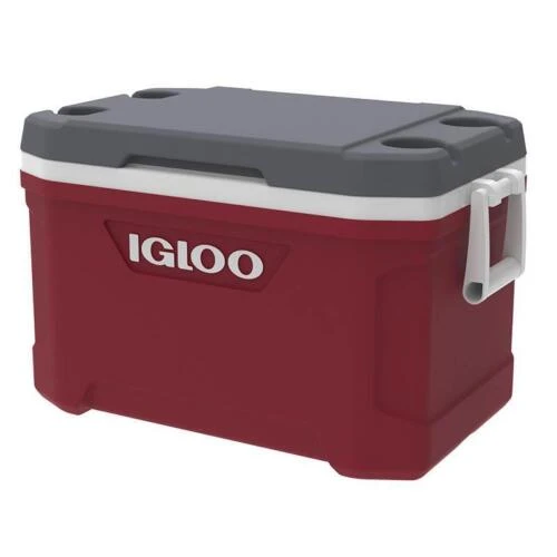 Igloo Latitude 52 Ice Cool Box 47 Litre - Red 3 Igloo Latitude 52 Ice Cool Box 47 Litre - Red