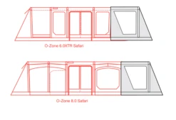 Outdoor Revolution O-zone Safari Front Porch Extension 13 Outdoor Revolution O-zone Safari Front Porch Extension -Camping Sale Shop safari extension floorplans 2