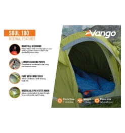 Vango Soul 100 Tent -Camping Sale Shop soul 100 3