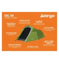 Vango Soul 200 Tent -Camping Sale Shop soul 200 2