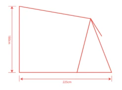 Outdoor Revolution Sportlight Steel Pole Annexe 11 Outdoor Revolution Sportlight Steel Pole Annexe -Camping Sale Shop sportlite annex