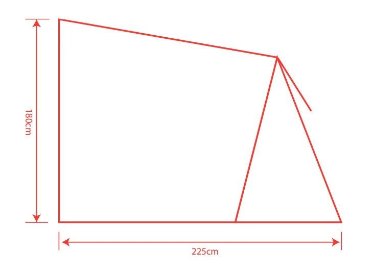 Outdoor Revolution Sportlight Steel Pole Annexe 6 Outdoor Revolution Sportlight Steel Pole Annexe - Image 4
