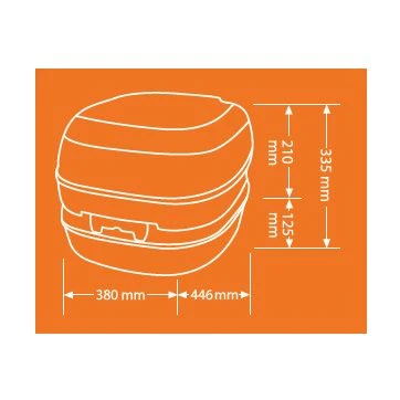 Blue Diamond When Nature Calls Portable Toilet - 16 Litre 5 Blue Diamond When Nature Calls Portable Toilet - 16 Litre - Image 3