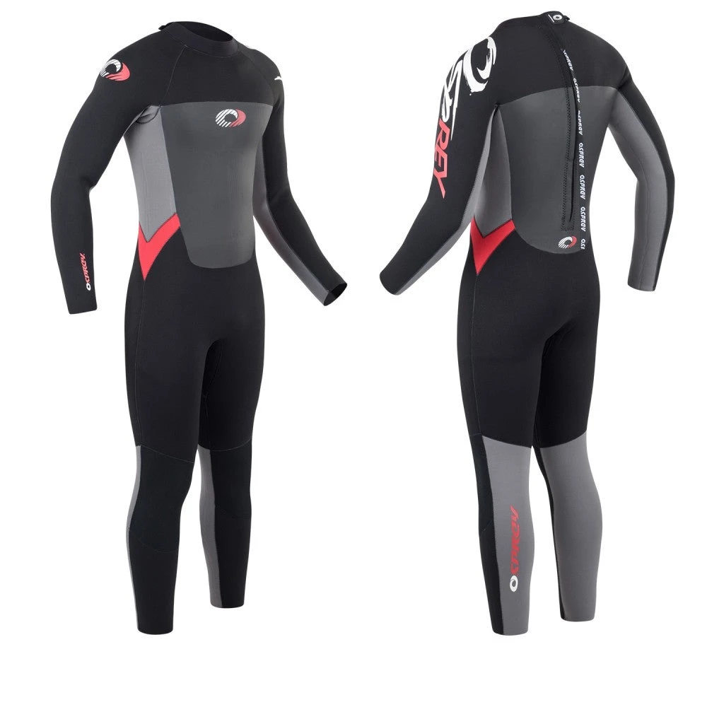 Osprey Origin Mens Full Length Wetsuit 5mm - Red 3 Osprey Origin Mens Full Length Wetsuit 5mm - Red