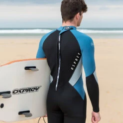 Osprey Zero 3mm Mens Full Length Wetsuit 19 Osprey Zero 3mm Mens Full Length Wetsuit -Camping Sale Shop ws1043 1052 osprey zero mens wetsuit blue lifestyle 47 12
